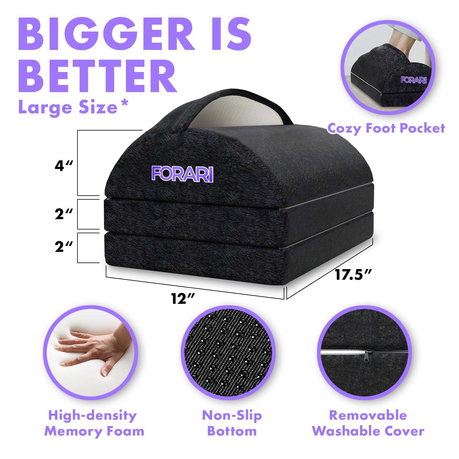Ergonomic Foot Rest