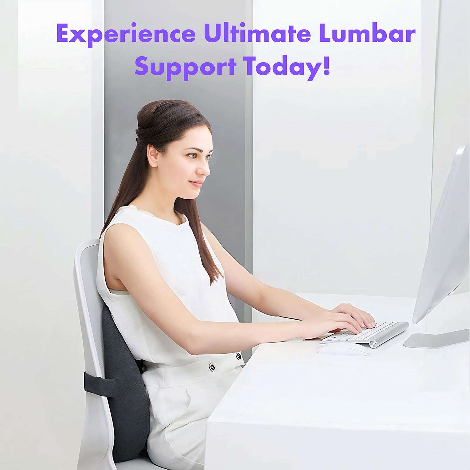 Ergonomic Back Lumbar Support Pillow