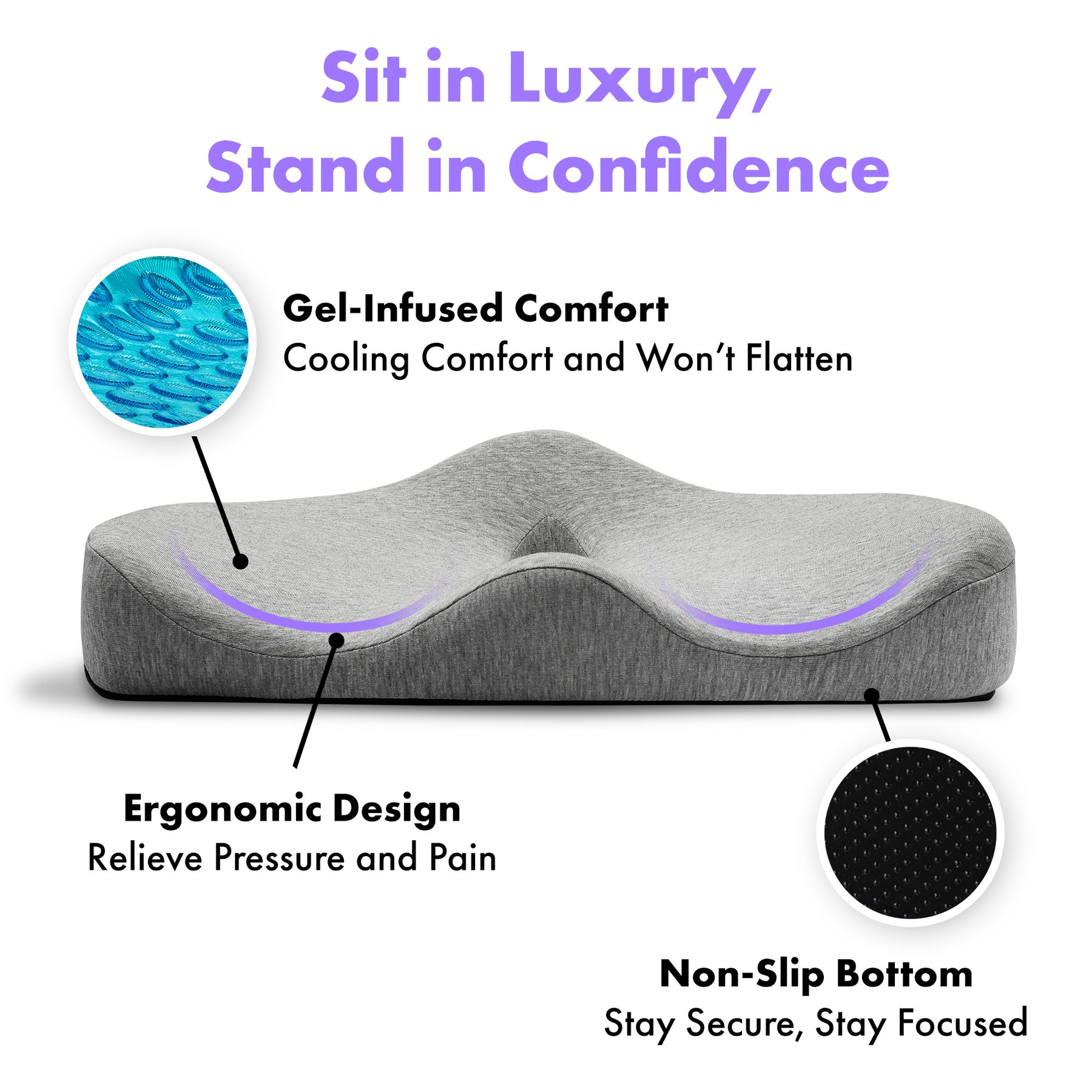 Ergonomic Seat Cushion *Patented