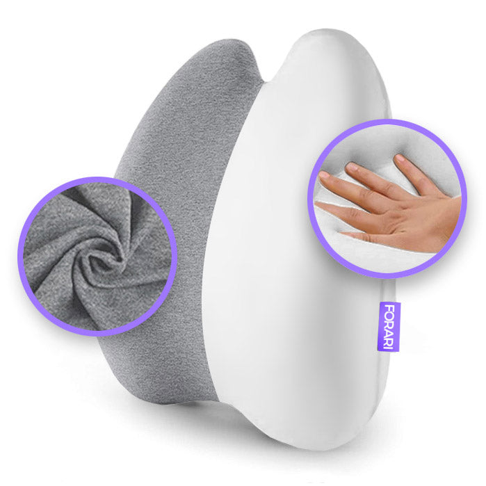 Ergonomic Seat Cushion + Lumbar Support Pillow  * Patented